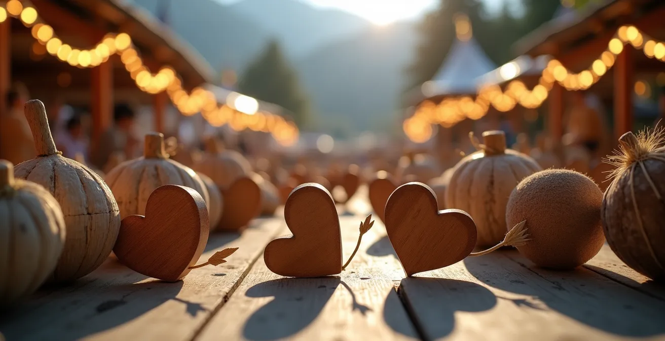 Traditionelles bayerisches Fest mit authentischen Elementen