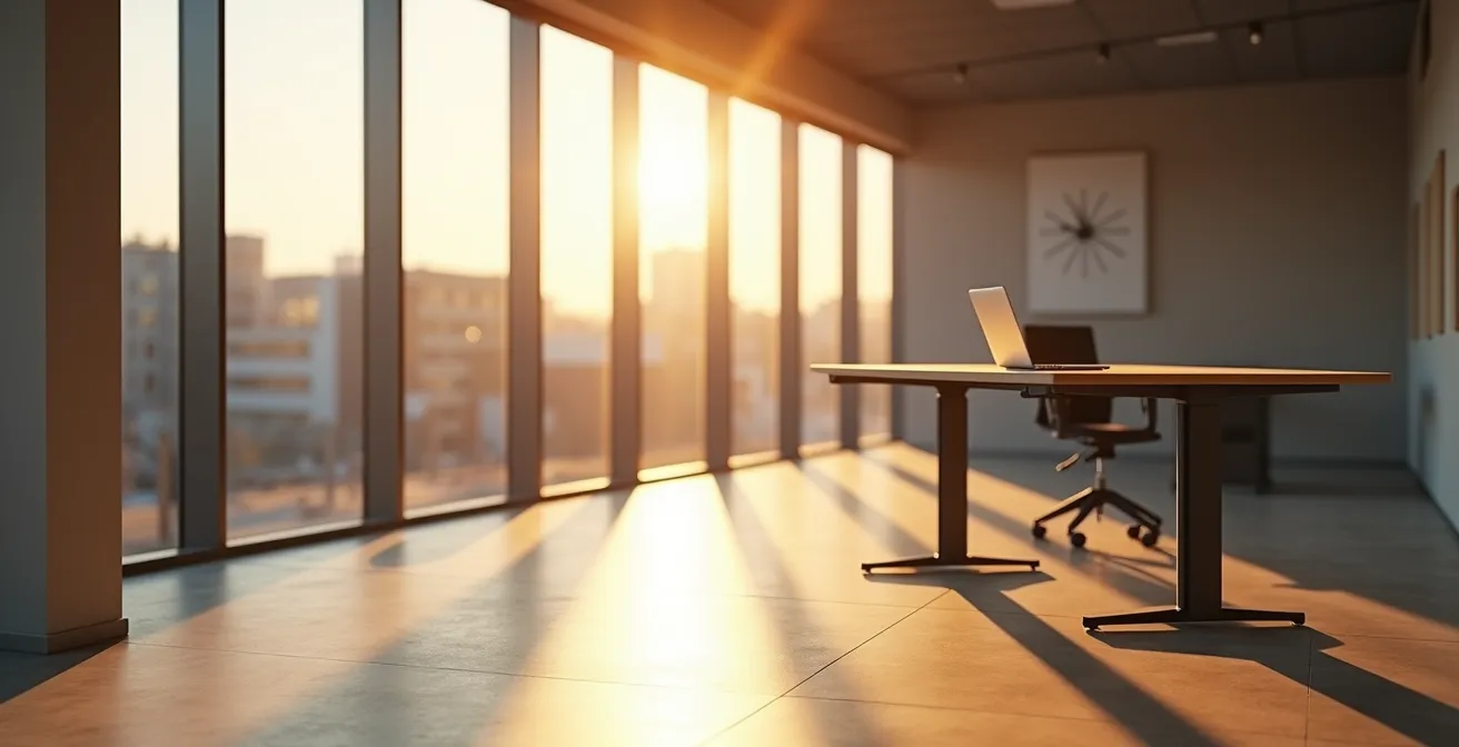 Metaphorische Darstellung der unterschiedlichen Tagesrhythmen von Frühaufstehern und Nachtmenschen