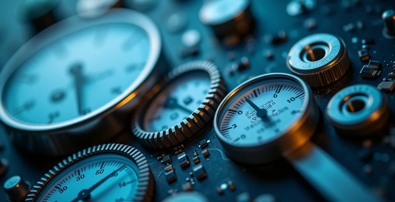 Visualisierung der drei kritischen Lockdown-Indikatoren